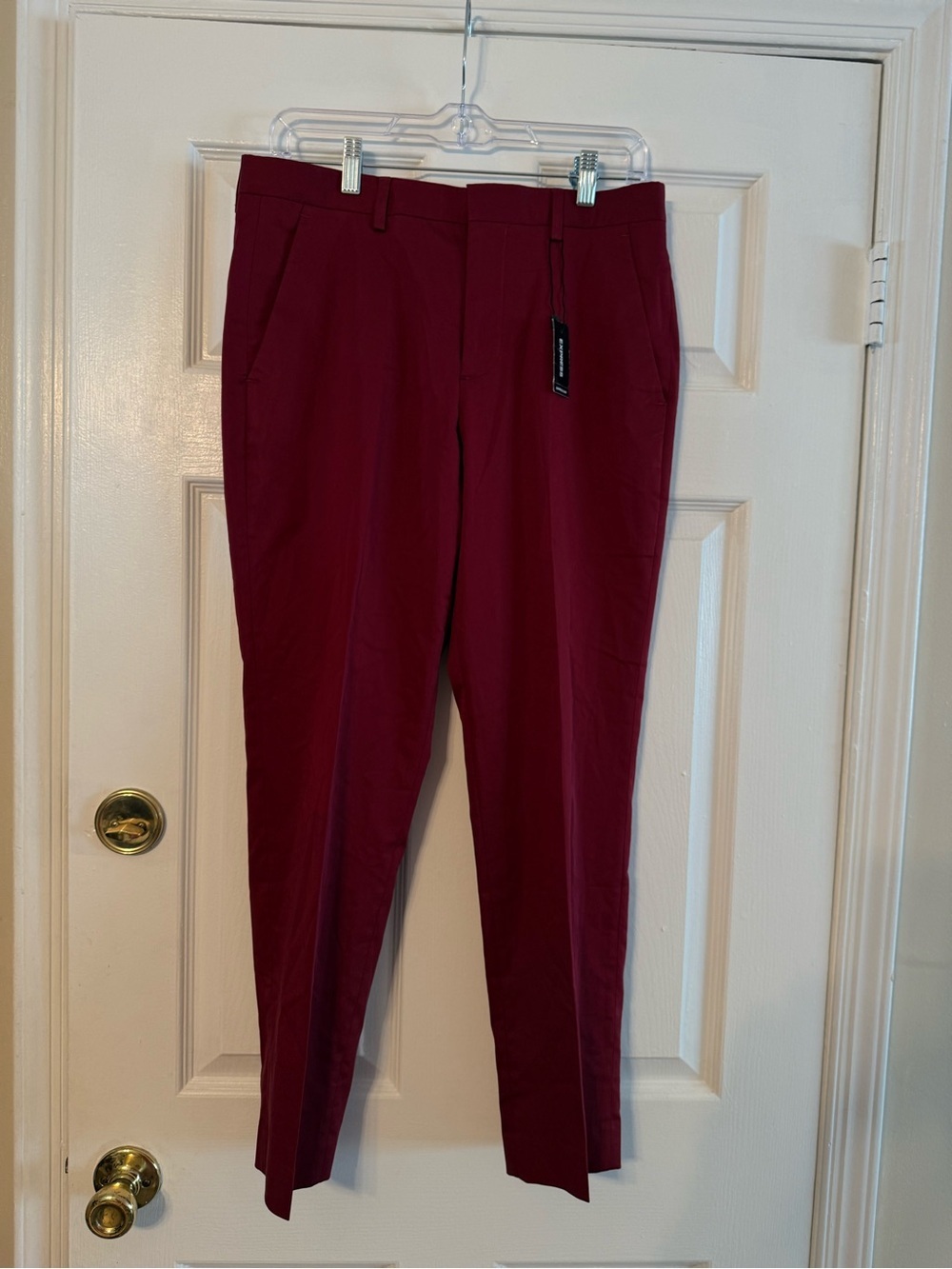 Express Men's Burgundy Dress Pants